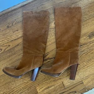 Report Signature Knee High Suede Boots!